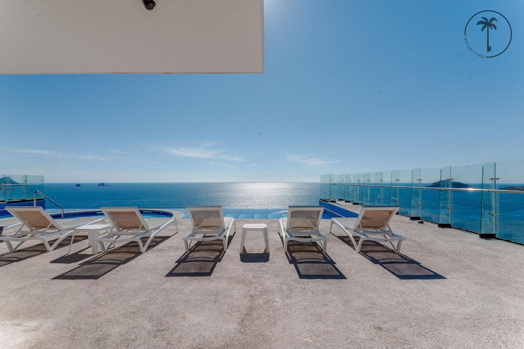 Hermosa Vista Al Mar, Condominio De Lujo! Mazatlán Exteriér fotografie