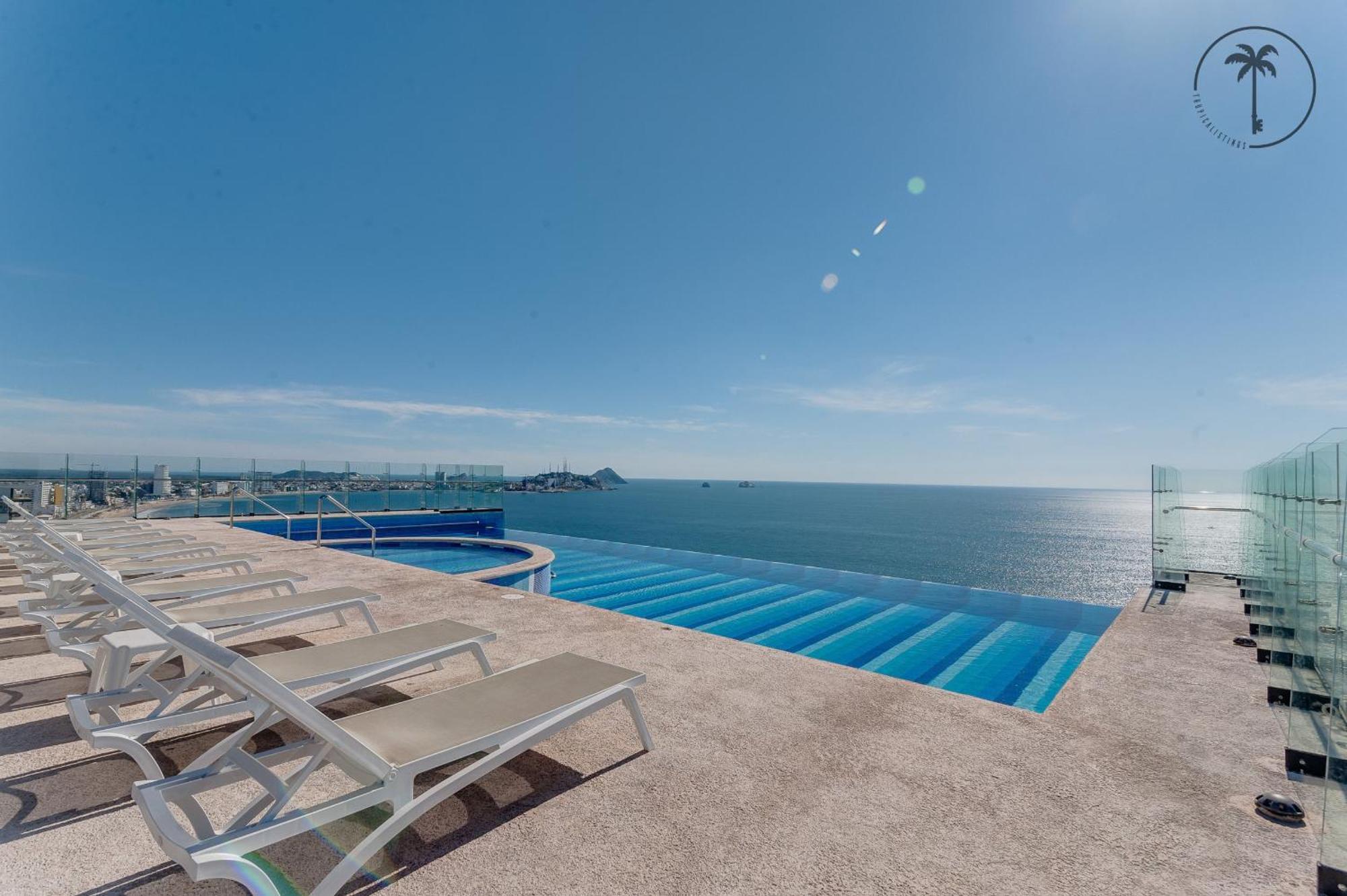 Hermosa Vista Al Mar, Condominio De Lujo! Mazatlán Exteriér fotografie