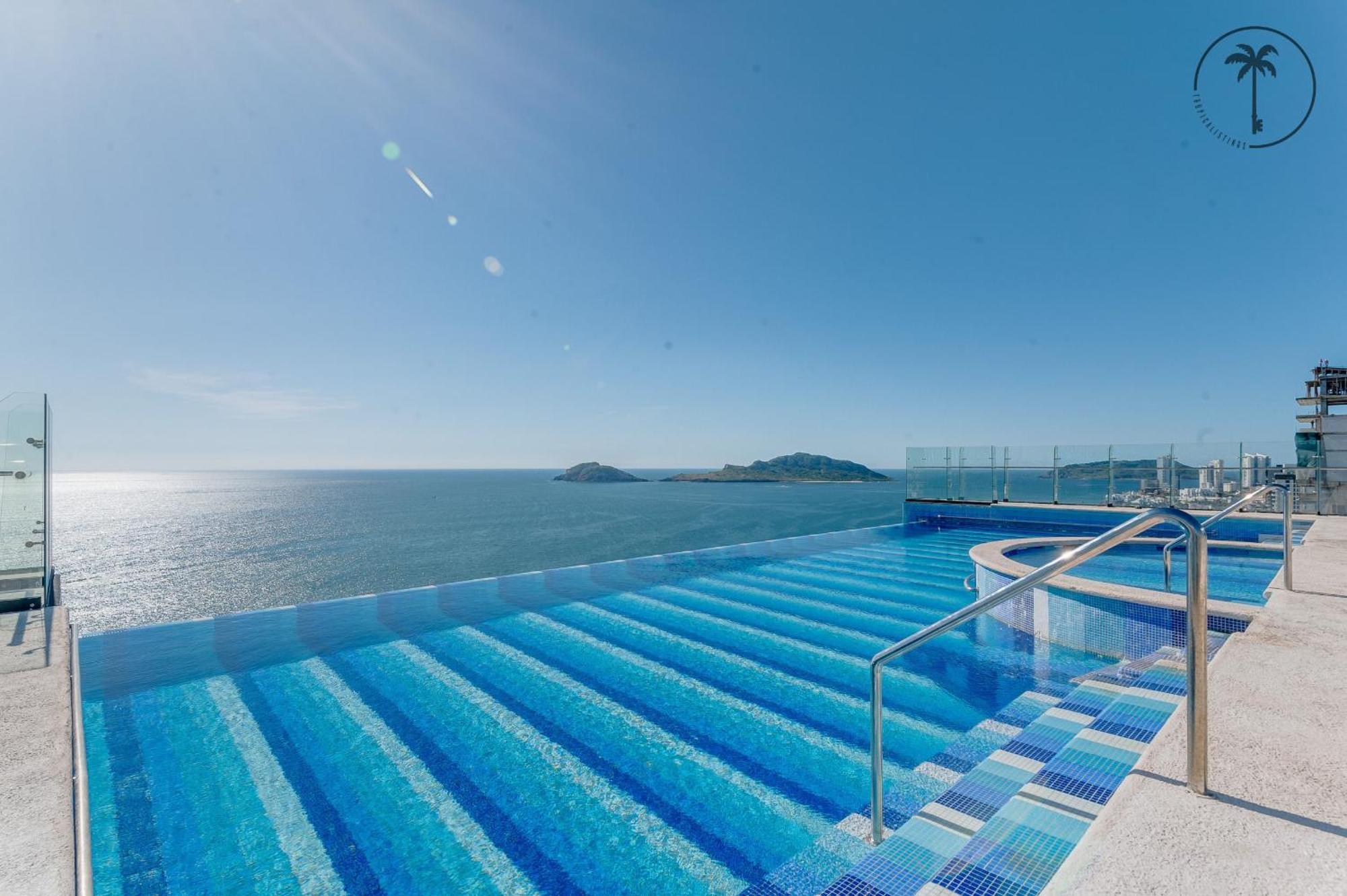 Hermosa Vista Al Mar, Condominio De Lujo! Mazatlán Exteriér fotografie