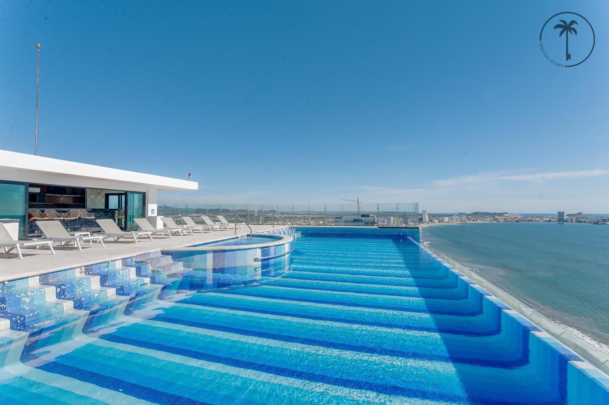 Hermosa Vista Al Mar, Condominio De Lujo! Mazatlán Exteriér fotografie