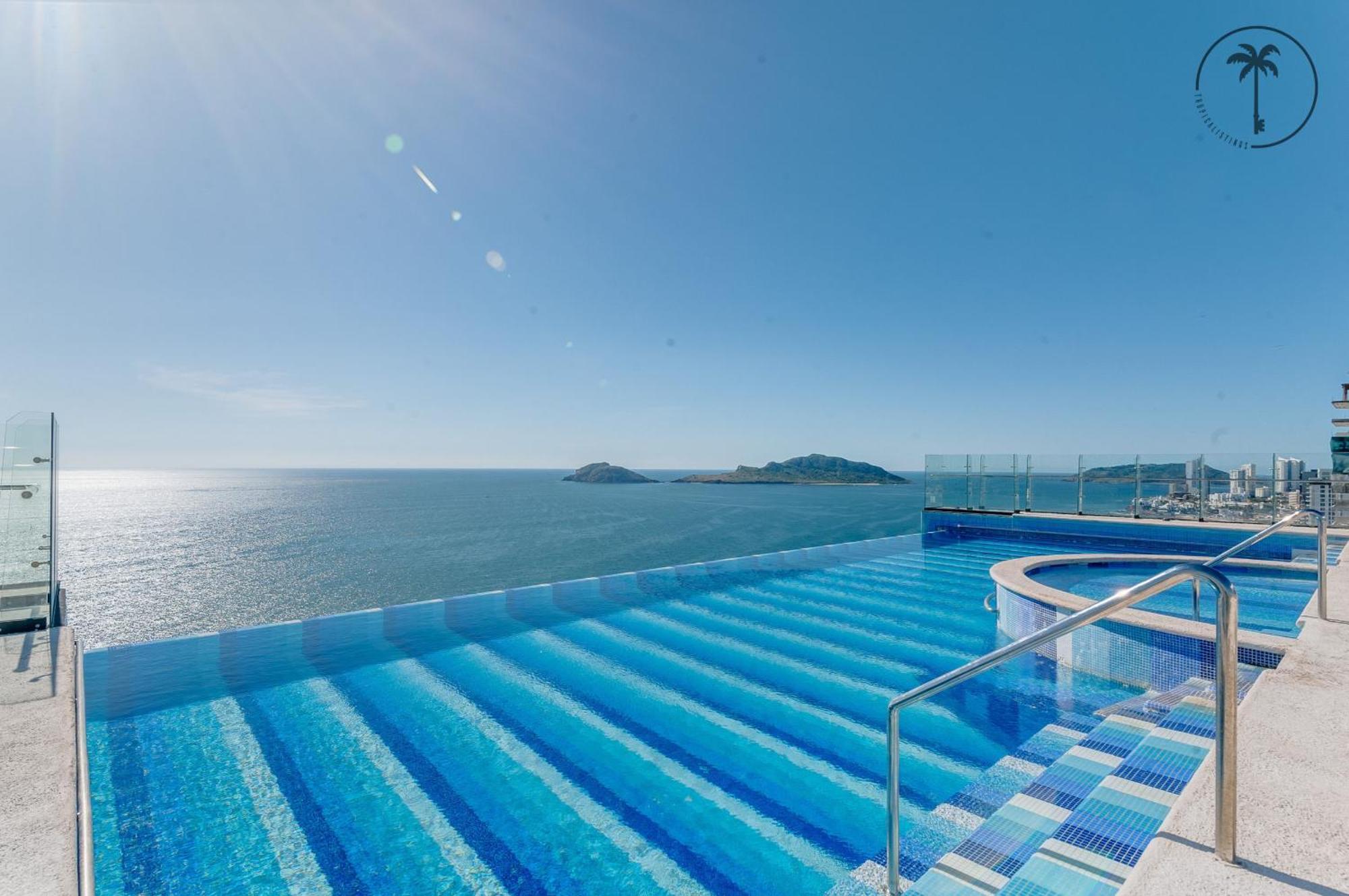 Hermosa Vista Al Mar, Condominio De Lujo! Mazatlán Exteriér fotografie