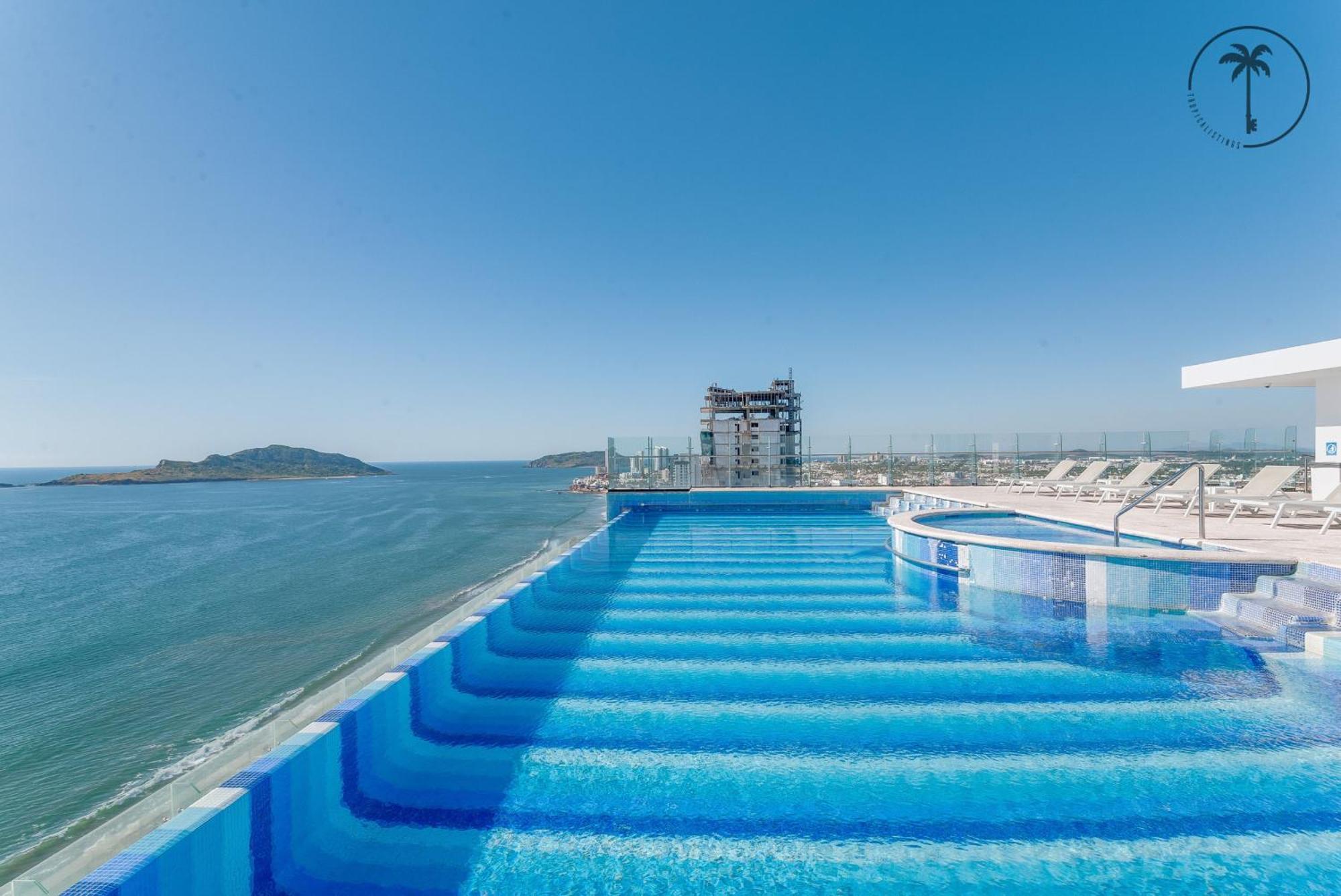 Hermosa Vista Al Mar, Condominio De Lujo! Mazatlán Exteriér fotografie